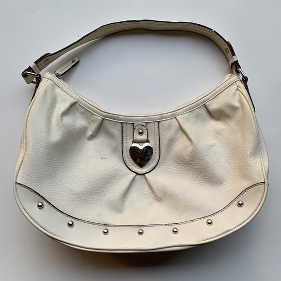 Mega Rare White&Silver XOXO Bag - Picture 1 of 12